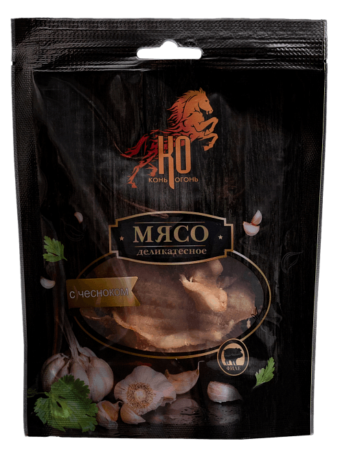 Мясо деликатесное — чеснок